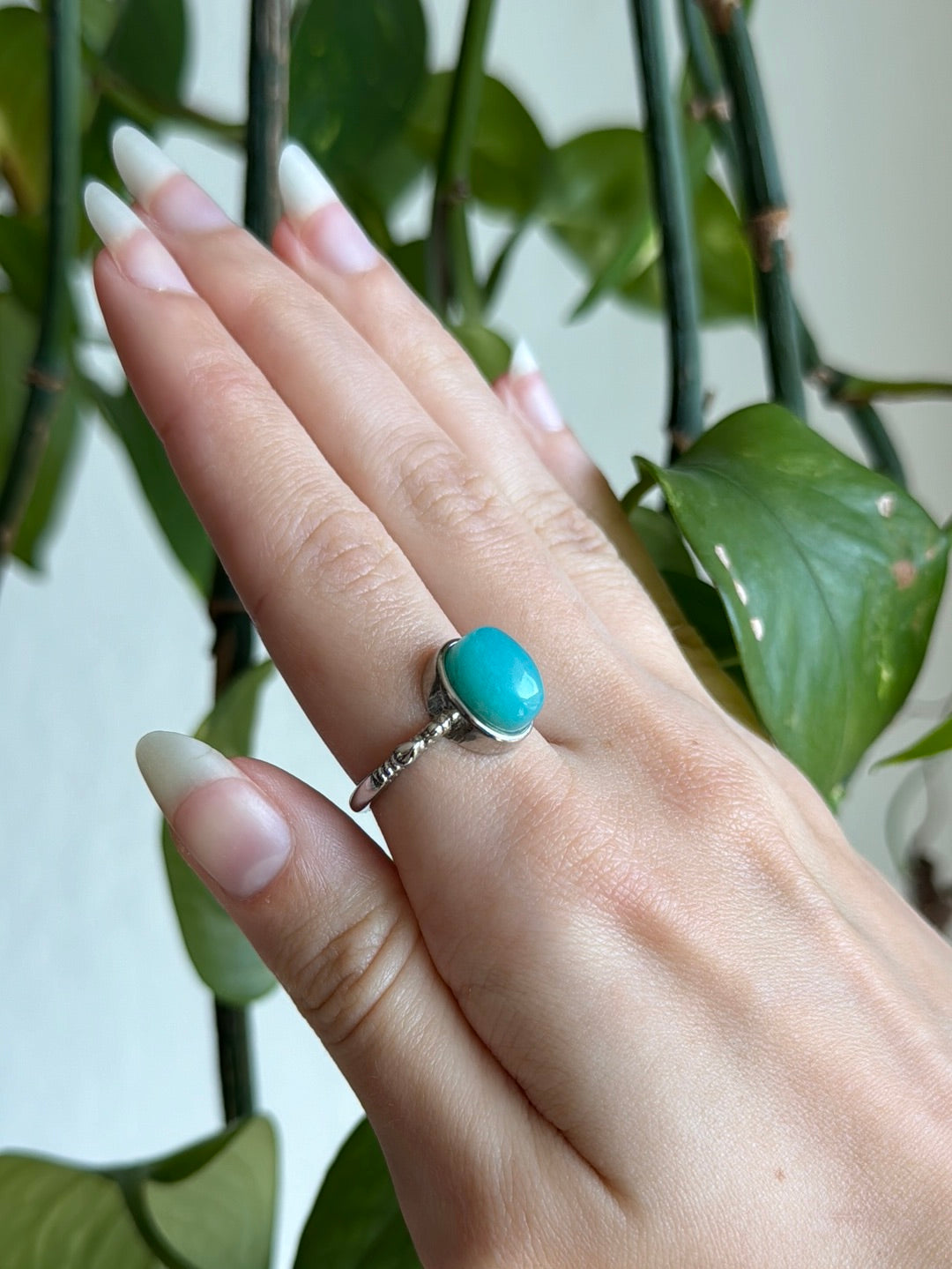 Amazonite Adjustable Ring