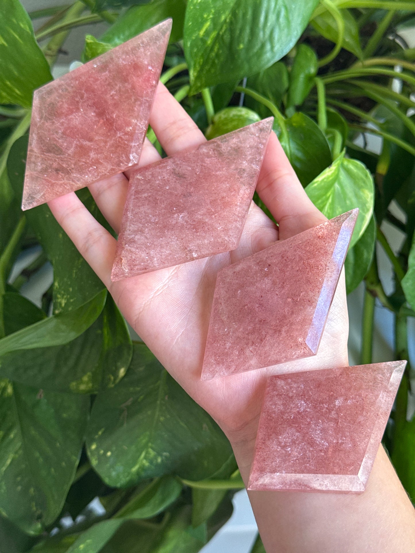 Strawberry Quartz Diamond