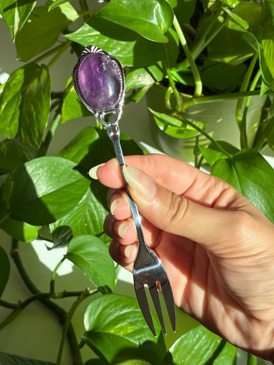 Crystal Metal Spoons and Forks | You Pick Material