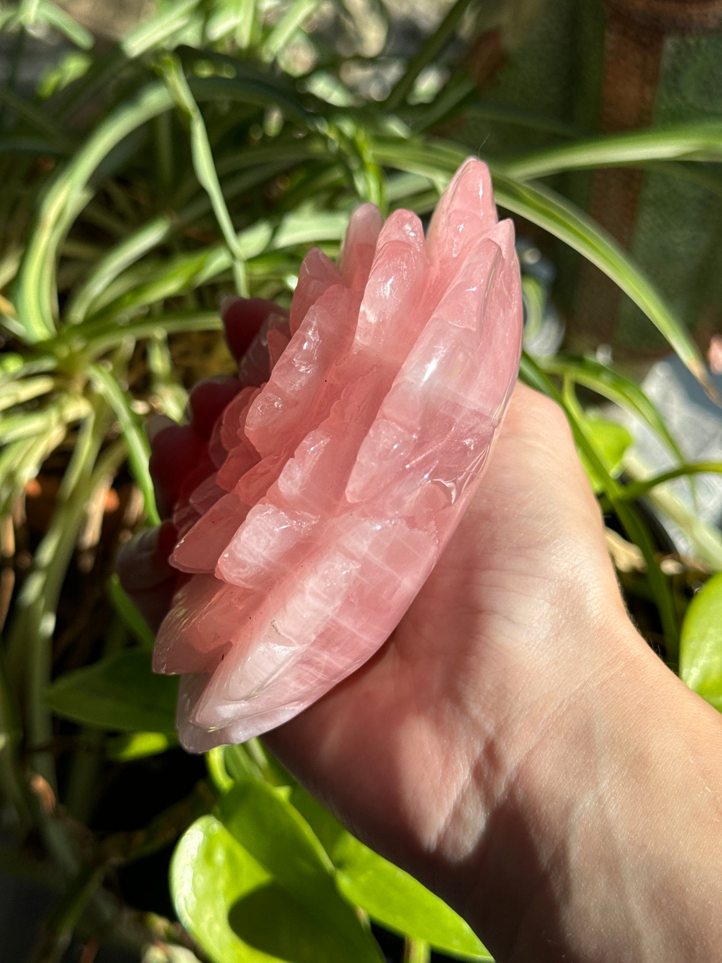 Statement Gemmy Rose Quartz Rose