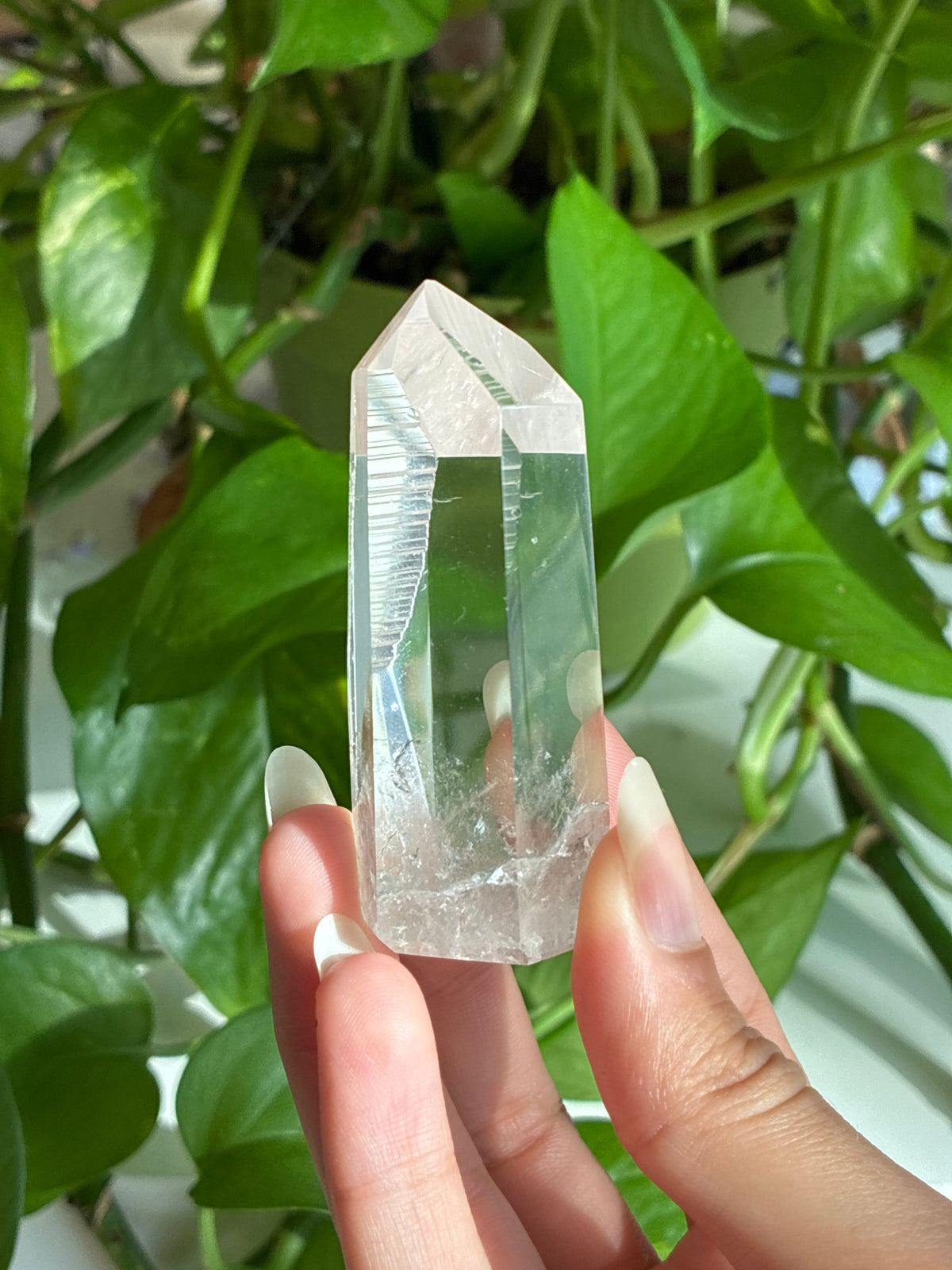 Lemurian Clear Quartz High Grade Specimen Tower