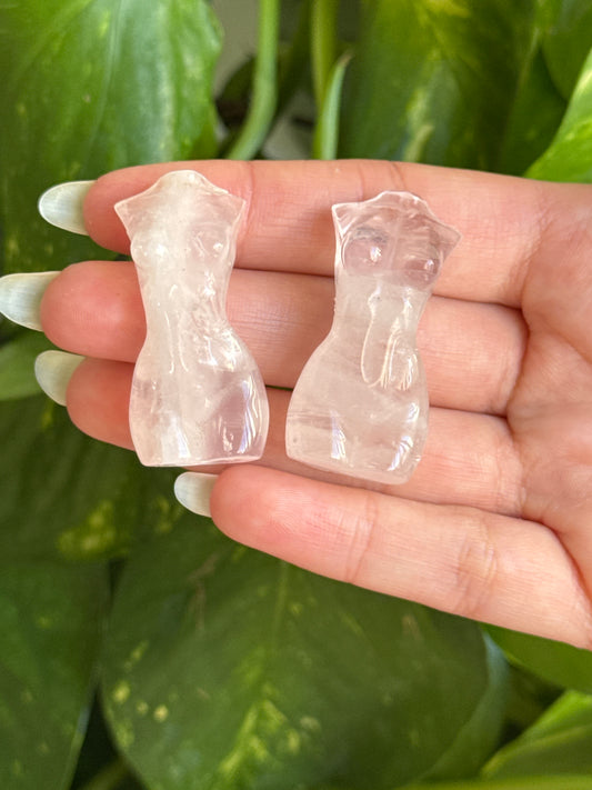 Clear Quartz Goddess Body