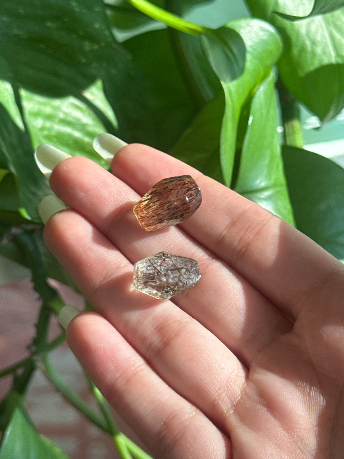 High Grade Copper Rutile Freeform