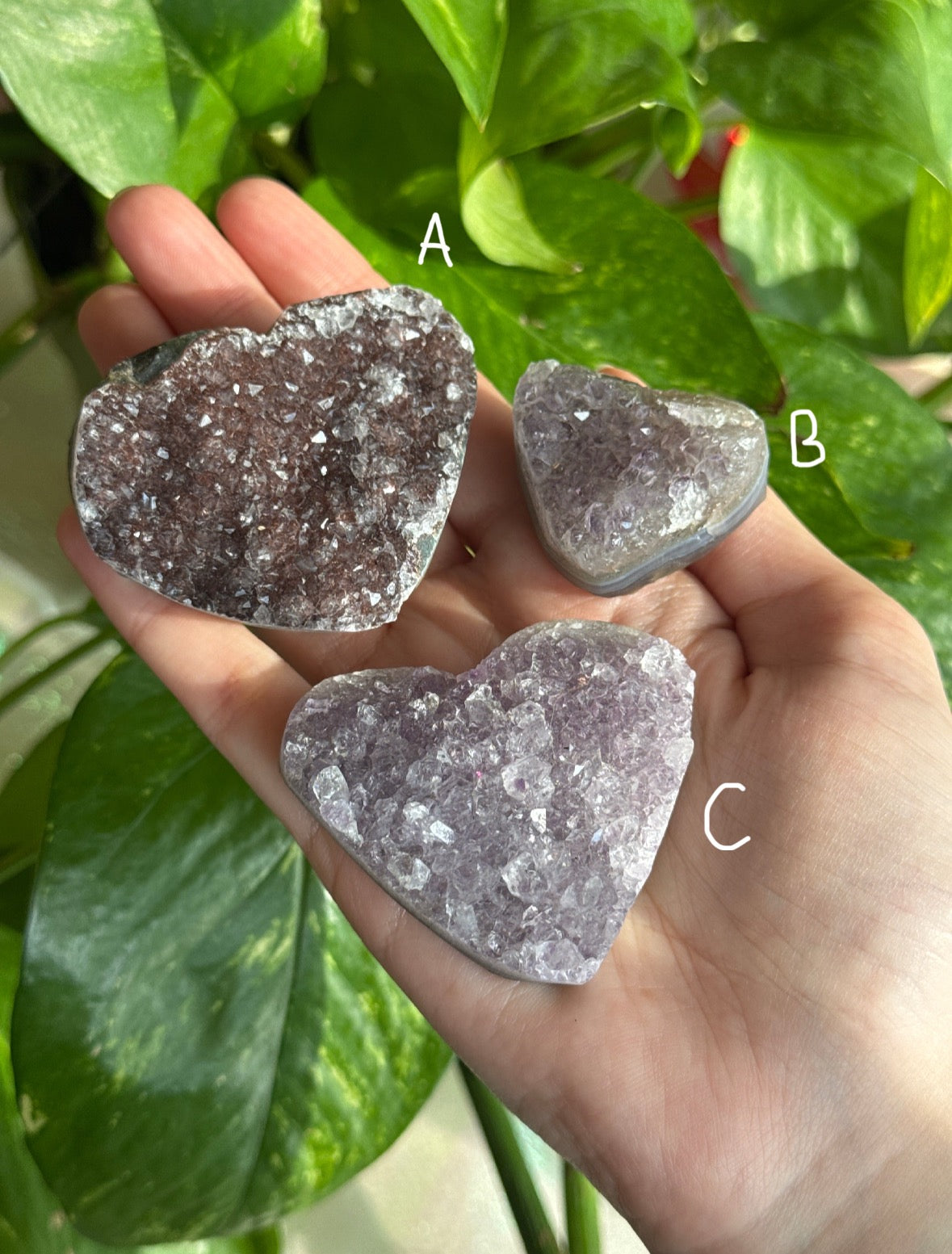 Amethyst Geode Heart | You Pick