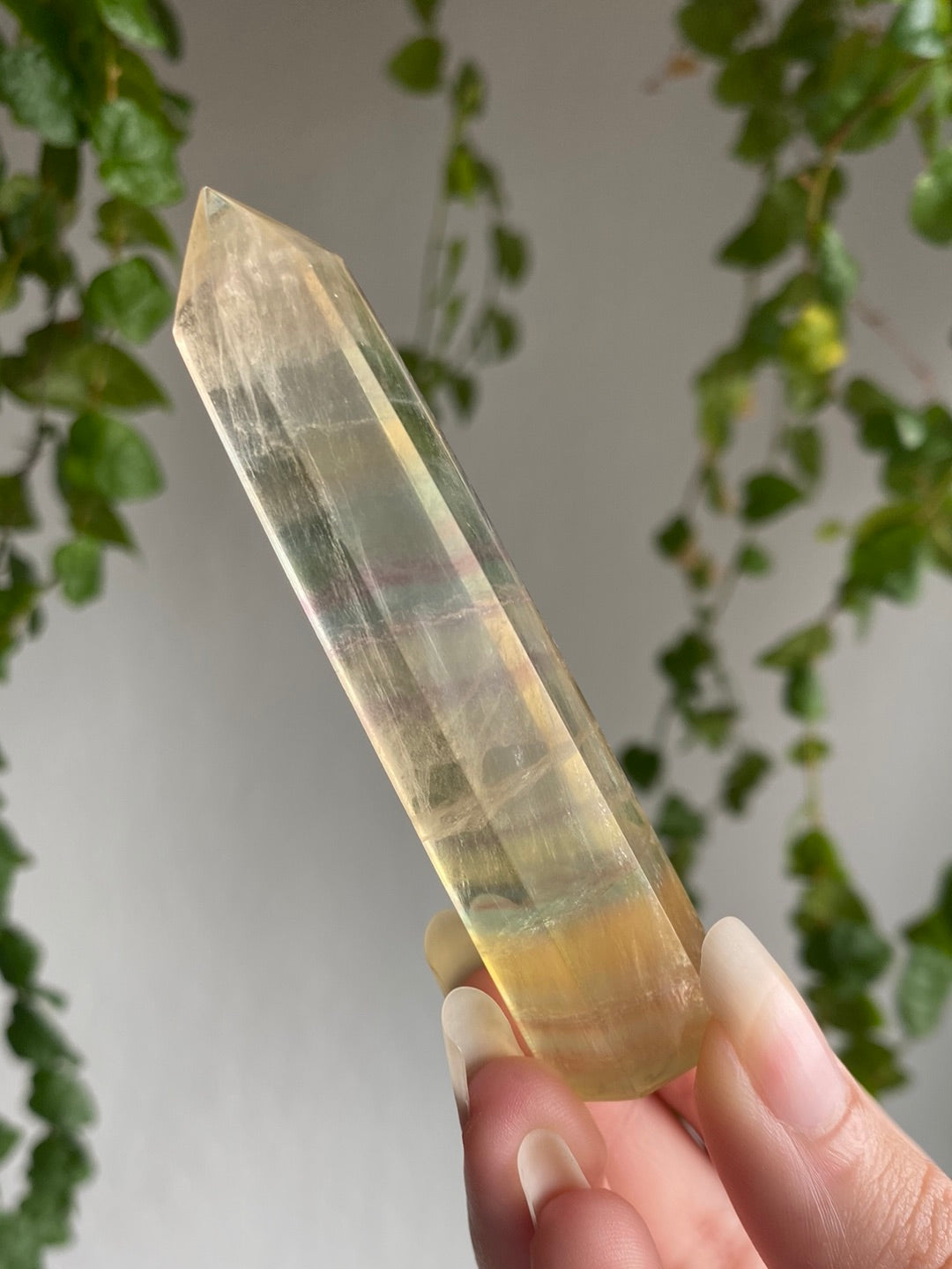 Clear Green/Yellow Candy Fluorite Towers | You Pick