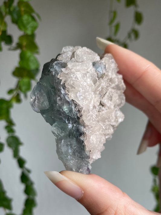 Fluorite & Calcite Specimen