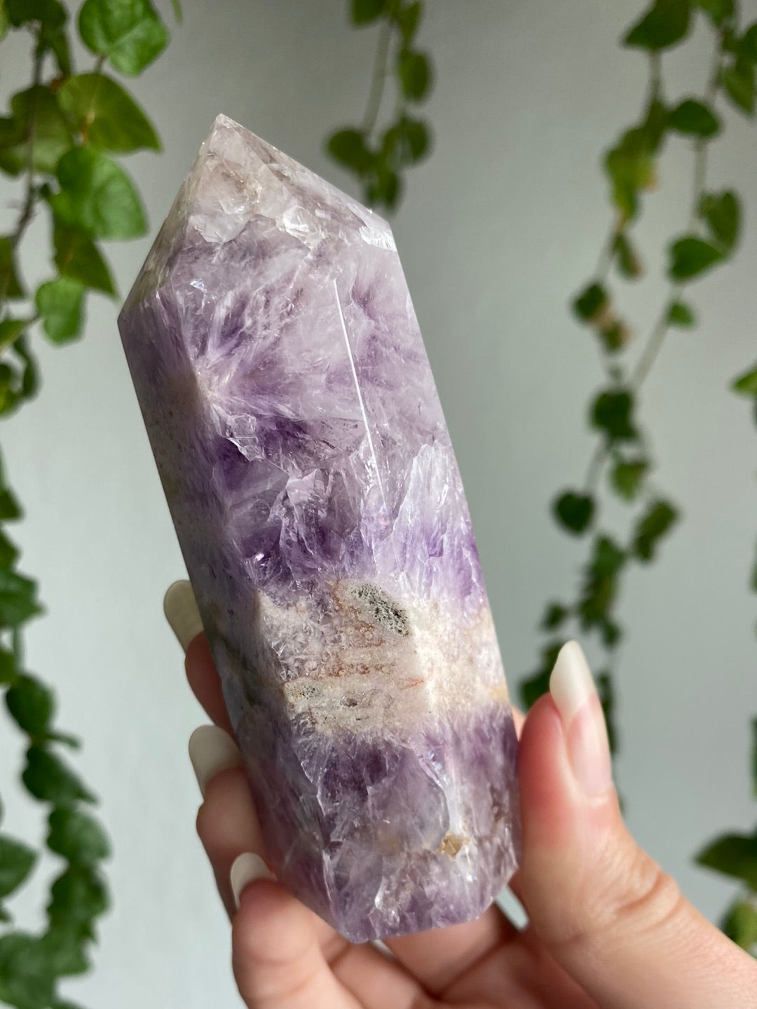 Unique Amethyst & Pink Amethyst Tower